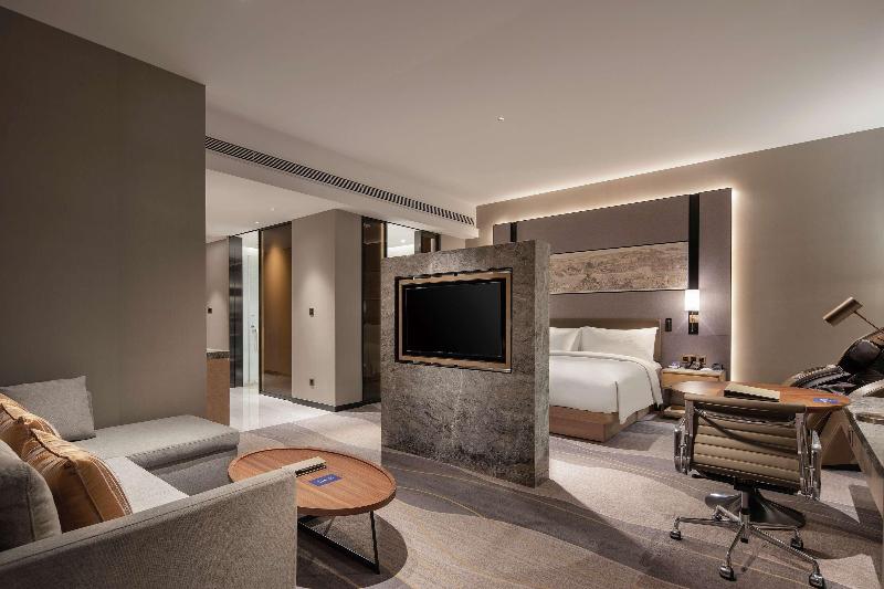 Номер Deluxe Кровать Кинг, Doubletree By Hilton Suzhou Wujiang