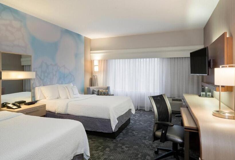 Номер Стандарт 2 Двуспальные Кровати, Courtyard By Marriott Scranton Montage Mountain