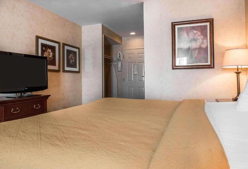 带大床的标准间, Quality Inn Pittsburgh Airport