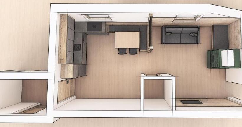 Апартаменты 2 Спальни, Apartments Riega