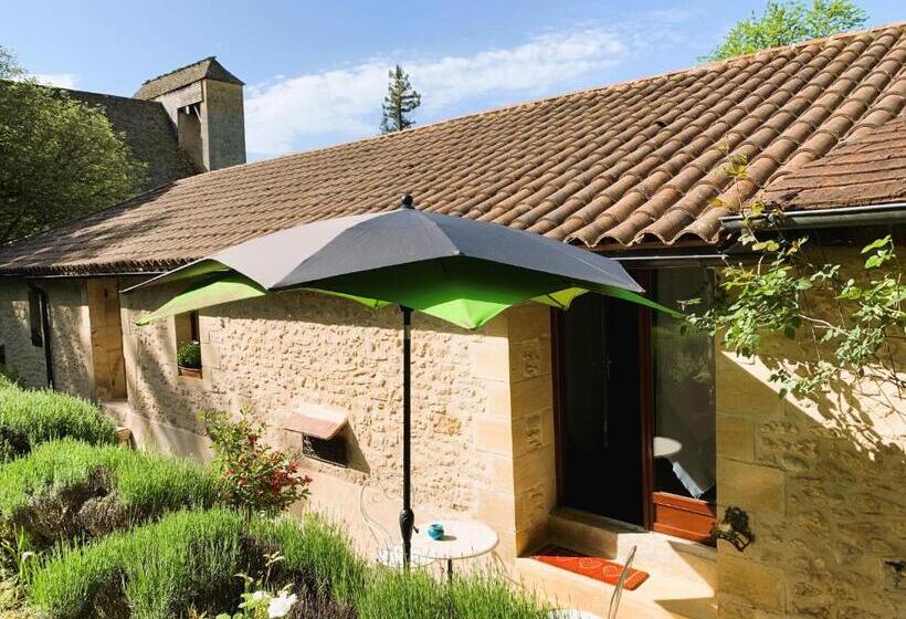 اتاق لوکس با بالکن, Ferme De Tayac   Charme Avec Pool