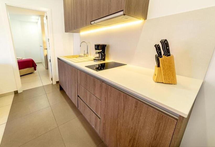 침실 1개 아파트, Paradise Residencial