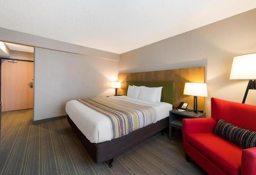 اتاق استاندارد با تخت بزرگ, Country Inn & Suites By Radisson, Wichita East, Ks