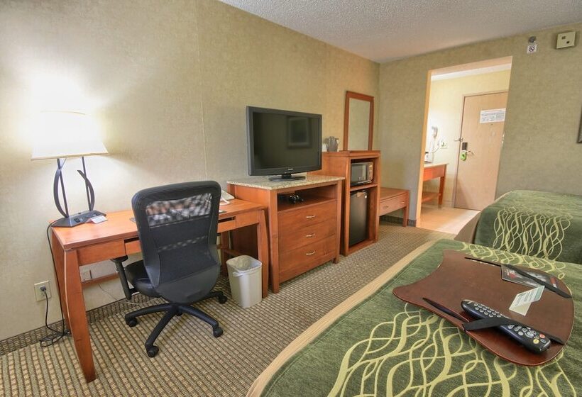 Номер Стандарт 2 Двуспальные Кровати, Comfort Inn Near Greenfield Village