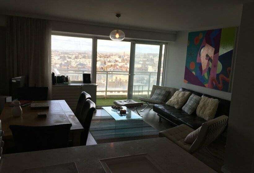 带两个卧室的顶楼公寓, Stay In The Heart Of.. Brighton