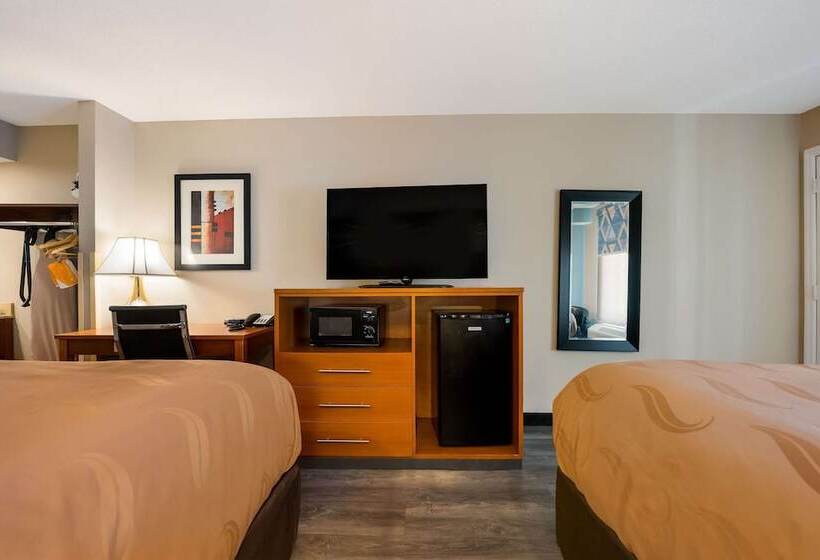 Номер Стандарт 2 Двуспальные Кровати, Quality Inn Oxford Anniston I20