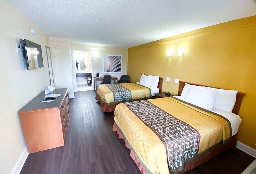 غرفه قياسيه سريرين مزدوجين, Econo Lodge Richmond North Chesterfield