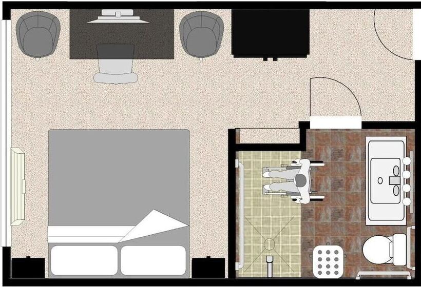 Номер Deluxe, Lowell Inn