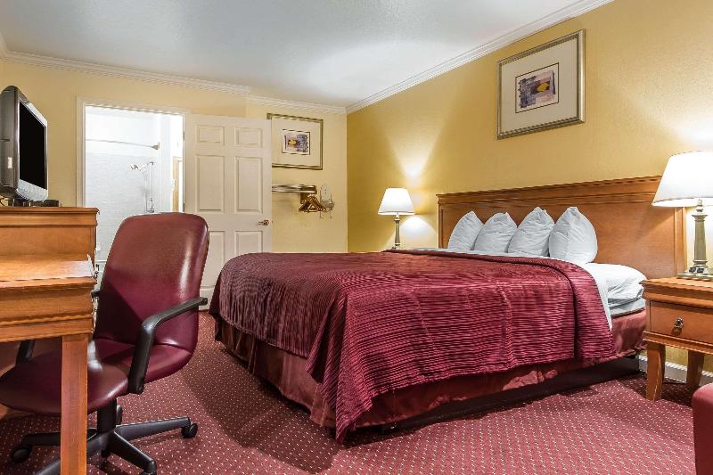 带大床的标准间, Quality Inn & Suites Gilroy