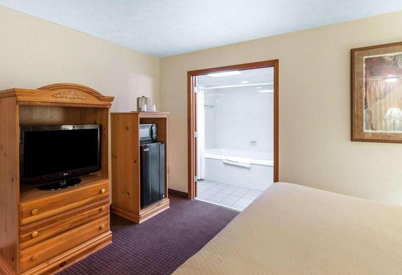带大床的套房, Quality Inn & Suites At Dollywood Lane