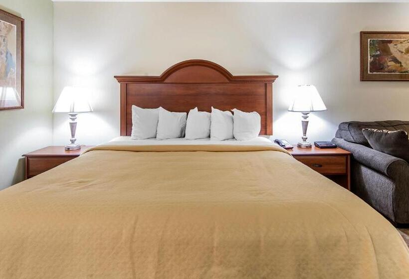 带大床的标准间, Quality Inn & Suites At Dollywood Lane