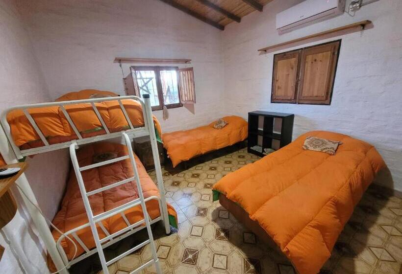 标准四人间共用浴室, Aire De Barreal Hostel Andino