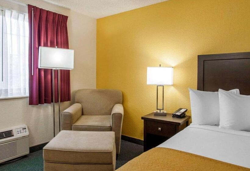 장애인을 위한 킹사이즈 침대 스탠다드 룸, Quality Inn & Suites
