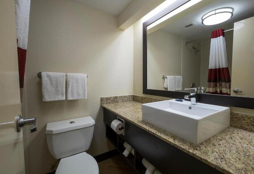 适合残疾人使用的标准间, Red Roof Inn Plus+ Houston   Energy Corridor