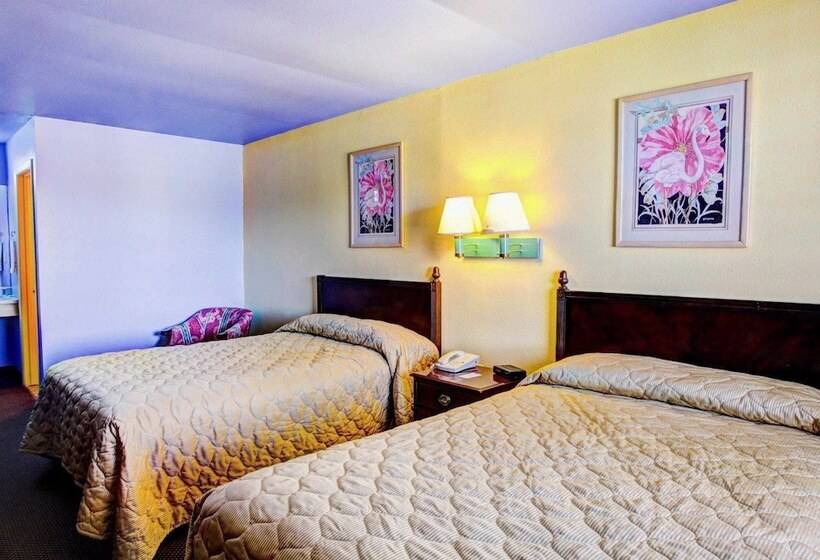 带2个双人床的标准工作室, Nites Inn
