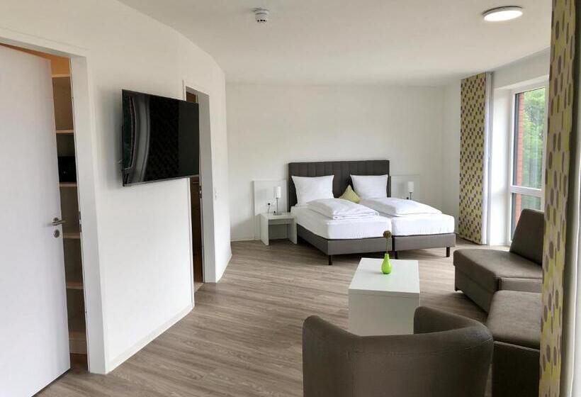 Апартаменты Deluxe 1 Спальня, Adapt Apartments Braunschweig