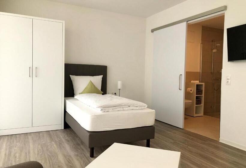 Апартаменты 1 Спальня с Террасой, Adapt Apartments Braunschweig