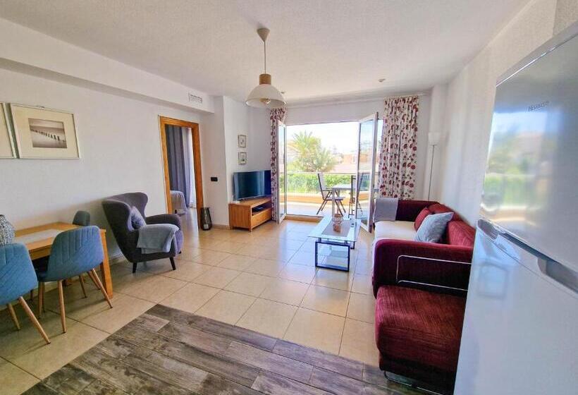 海の見える１ベッドルームアパートメント, Front Line           Primera Línea           Apartments In Playa Flamenca
