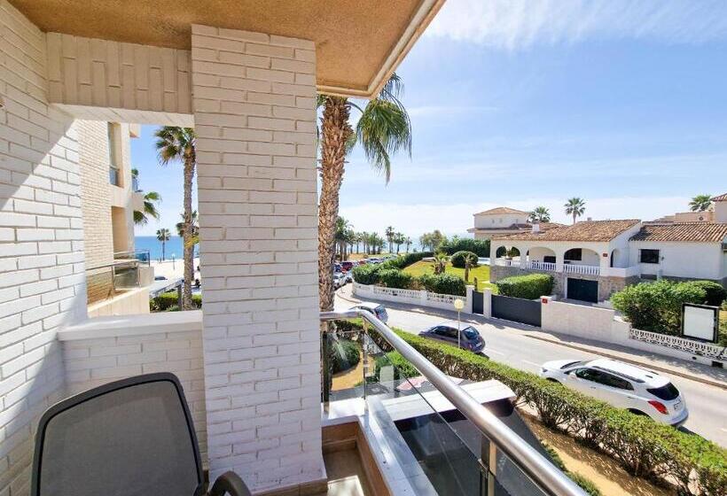 海の見える１ベッドルームアパートメント, Front Line           Primera Línea           Apartments In Playa Flamenca