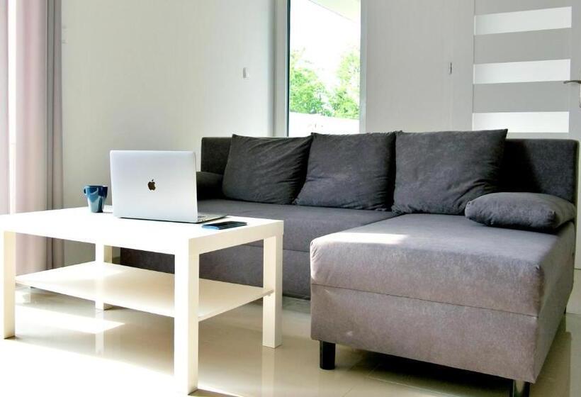Апартаменты 1 Спальня, Zielone Apartamenty Katowice Chorzów