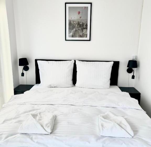 Номер Deluxe с Балконом, Zielone Apartamenty Katowice Chorzów