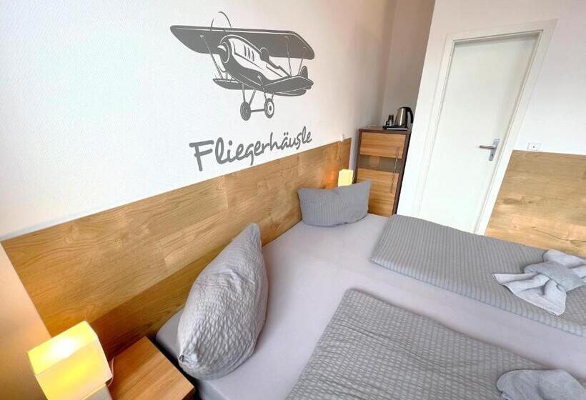 스탠다드 테라스 룸, Bnb Fliegerhaeusle Hagnau 24h Self Check In