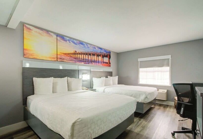חדר סטנדרט שתי מיטות זוגיות, Clarion Pointe Tampa Brandon Near Fairgrounds And Casino