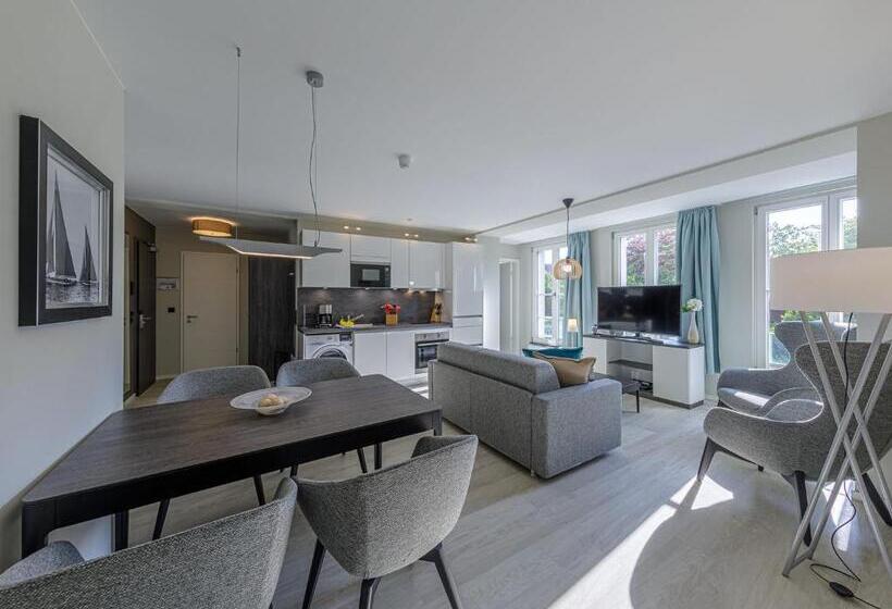 Апартаменты 2 Спальни, Apartmentanlage Zwei Wasser  Strandhaus