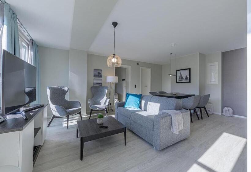 침실 2개 아파트, Apartmentanlage Zwei Wasser  Strandhaus