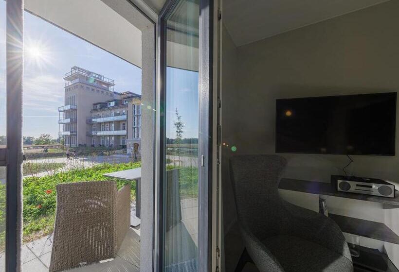 Апартаменты 2 Спальни с Террасой, Apartmentanlage Zwei Wasser  Strandhaus