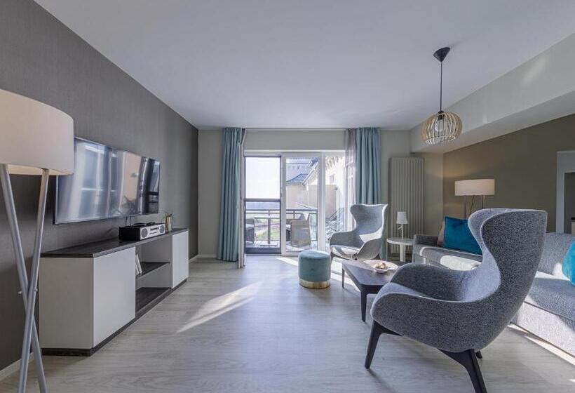 침실 2개 바다 전망 아파트, Apartmentanlage Zwei Wasser  Strandhaus