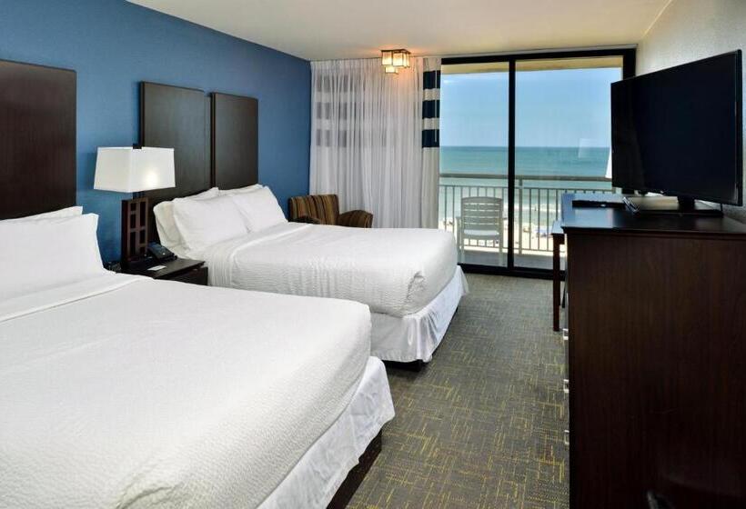 스탠다드 발코니 룸 바다 전망, Four Points By Sheraton Virginia Beach Oceanfront