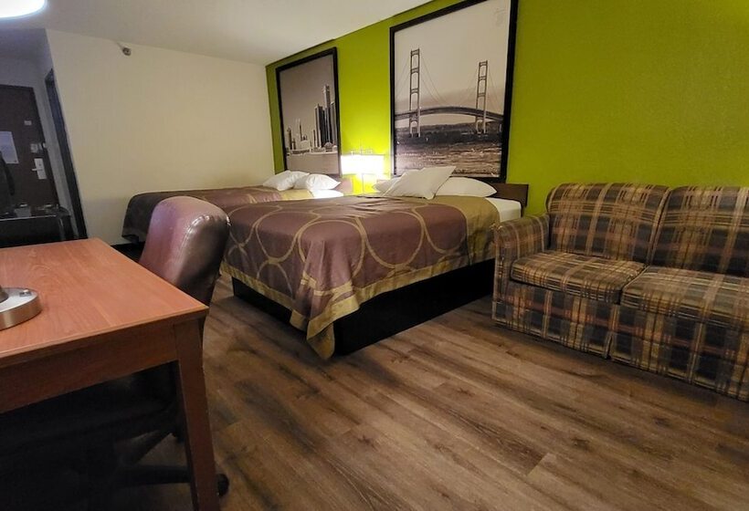 Номер Deluxe, Super 8 By Wyndham Canton/livonia Area