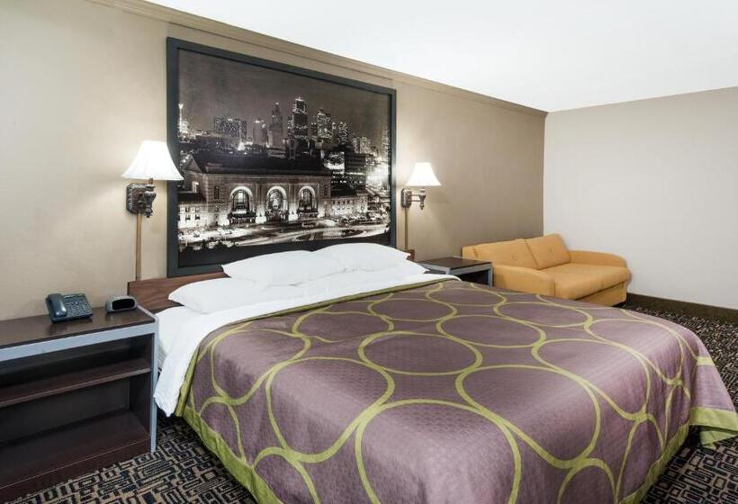 Студио Стандарт Кровать Кинг, Super 8 By Wyndham Warrensburg