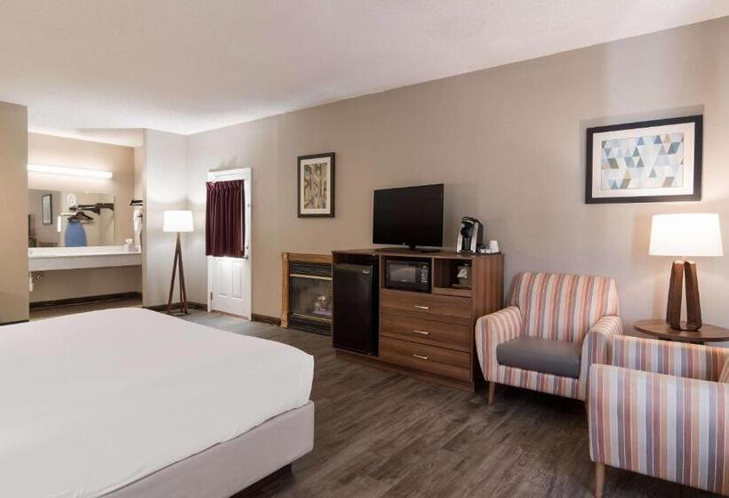 디럭스 스위트 킹 침대, Surestay Hotel By Best Western Helen Downtown