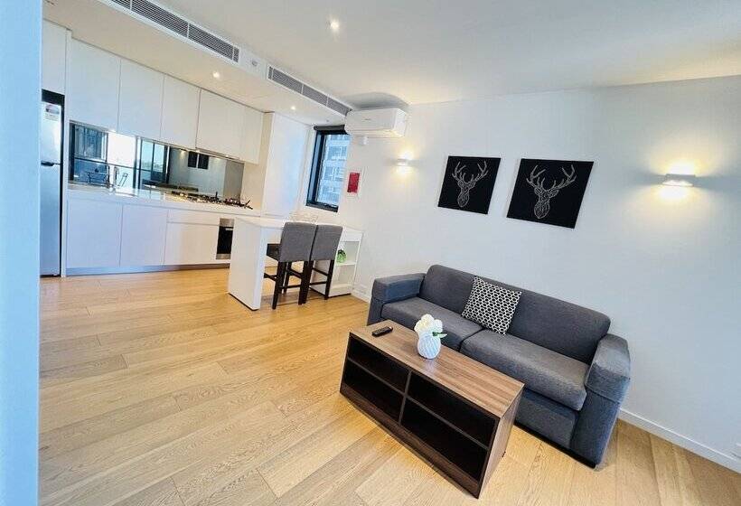 침실 1개 이그제큐티브 아파트, Flinders Street Apartments