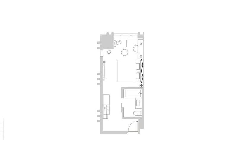 غرفة قياسية سرير كينج, Hyatt Regency Yokohama