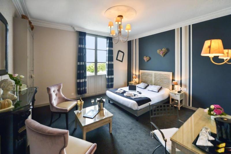 Номер Superior Вид на Реку, Cristal Hôtel Restaurant   Logis Hotels