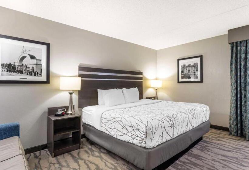 Mozgáskorlátozott Standard Szoba King Size Bed, Best Western Plus Knoxville Cedar Bluff