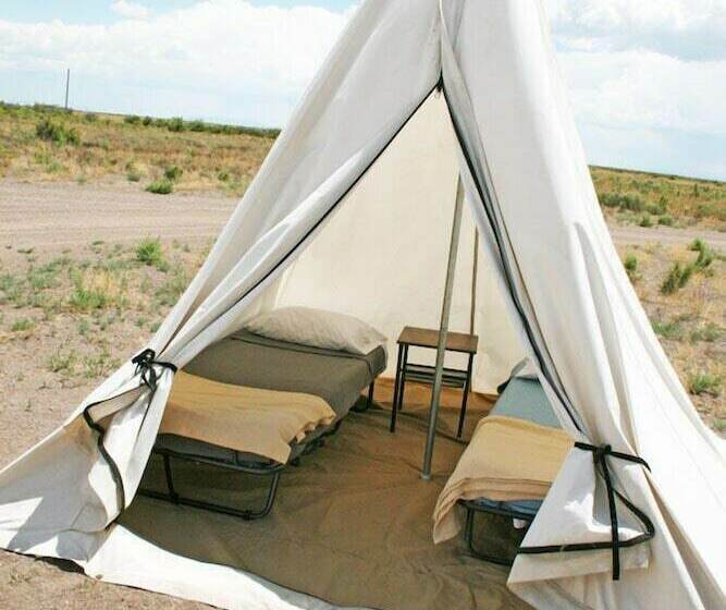 Deluxe Tent, Rustic Rook Resort Great Sand Dunes