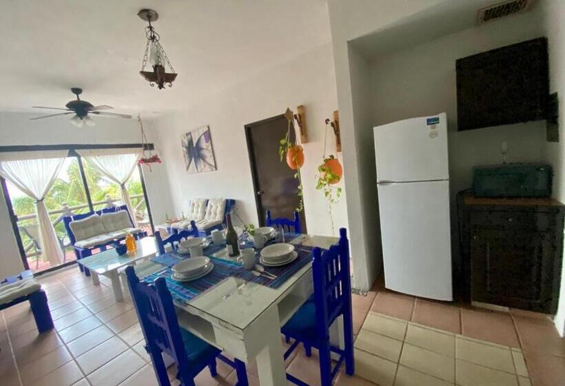 Apartamento 1 Dormitório com Sacada, Casa Caribe Cancun