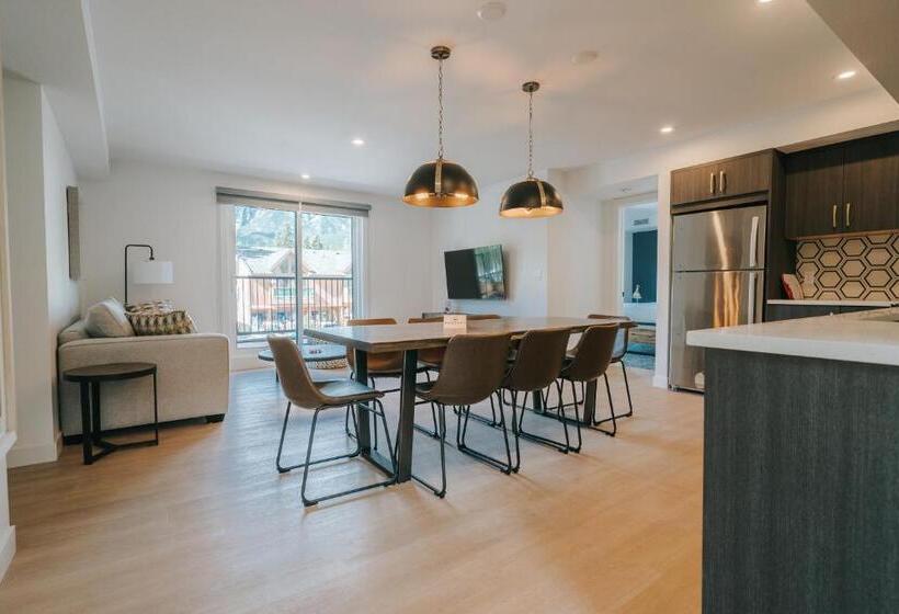 ２ベッドルームアパートメント, Basecamp Suites Canmore