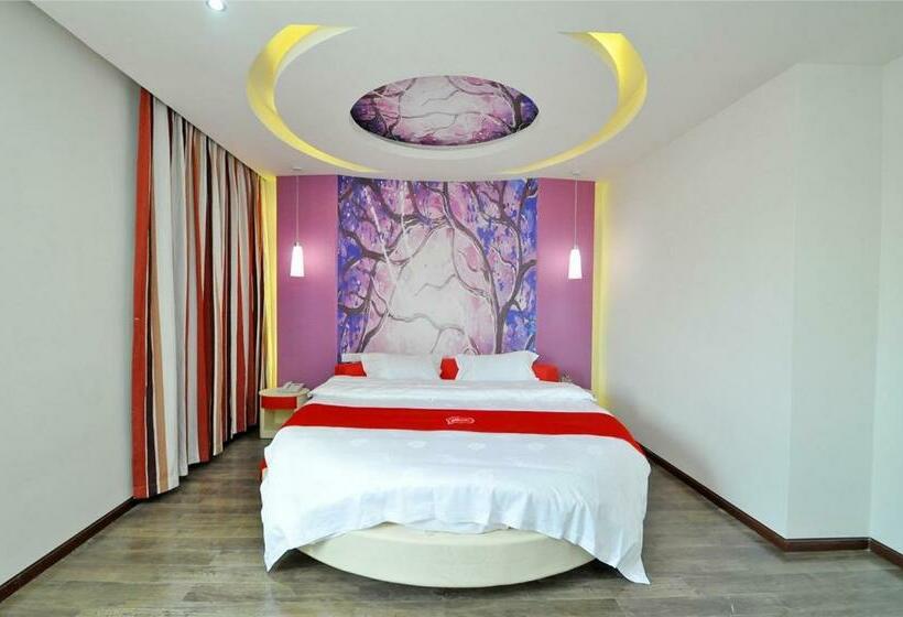 اتاق استاندارد, Thank Inn Chain Hotel Lanshan District Baishahu Town