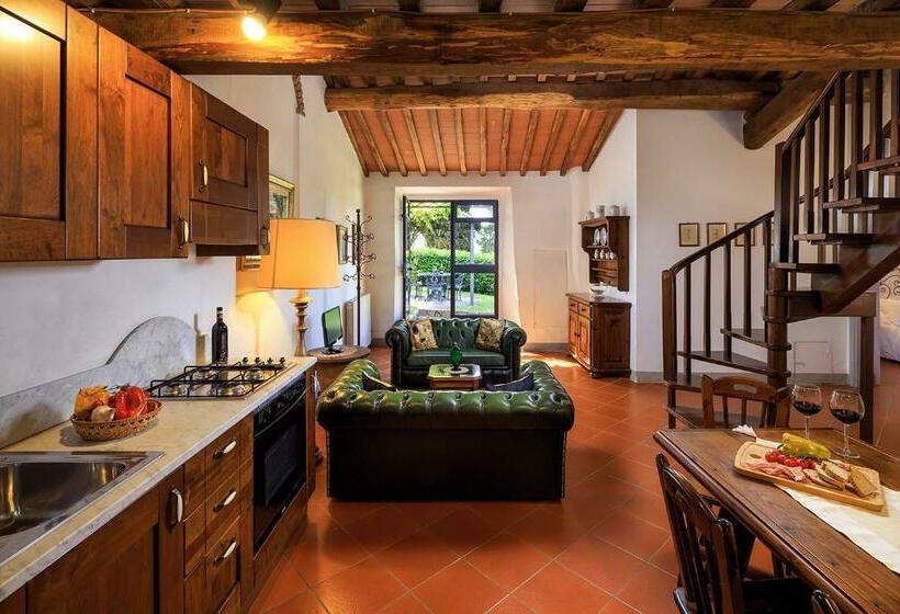 침실 2개 아파트, Le Filigare Winery & Accomodation In Chianti