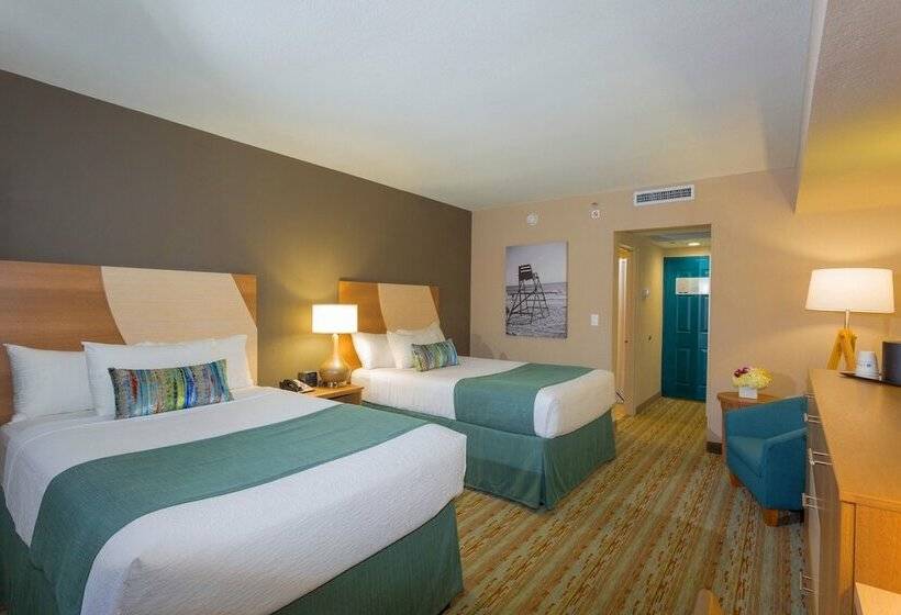 带2个双人床的标准工作室, Best Western Plus Atlantic Beach Resort