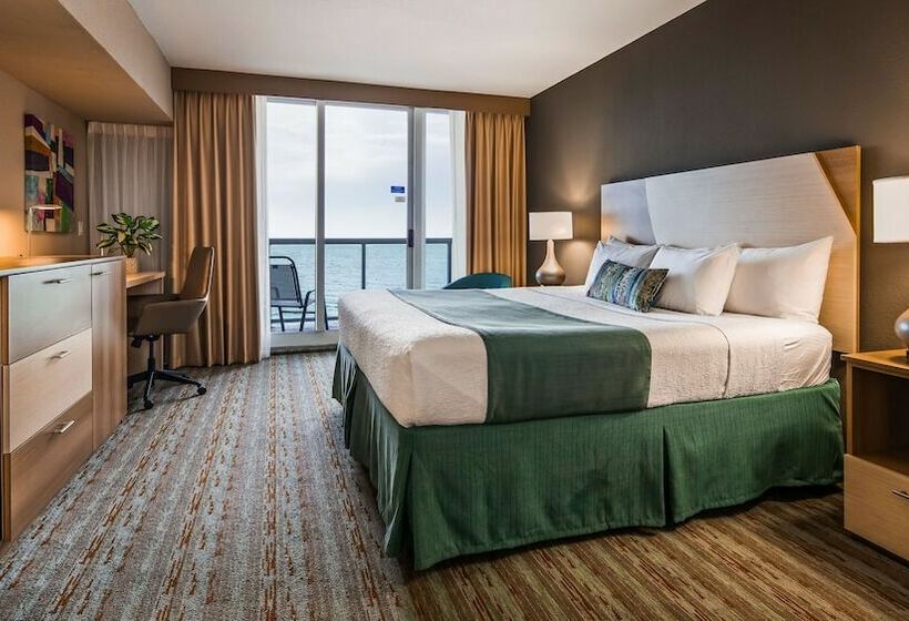 标准间带双人床, Best Western Plus Atlantic Beach Resort