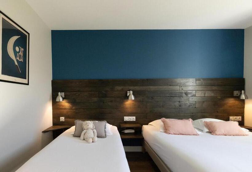 Номер Стандарт Трехместный, Logis Hôtel St Sylvestre