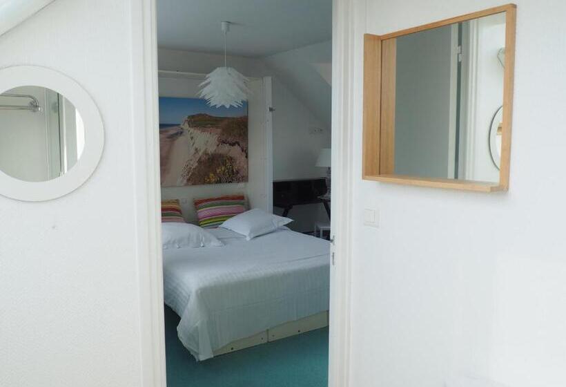 Семейный Номер, Hôtel Le Vivier Wissant   Centre Village   Côte D Opale   Baie De Wissant   2caps