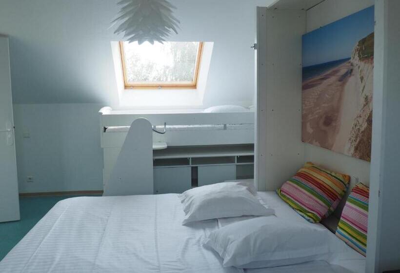 Семейный Номер, Hôtel Le Vivier Wissant   Centre Village   Côte D Opale   Baie De Wissant   2caps