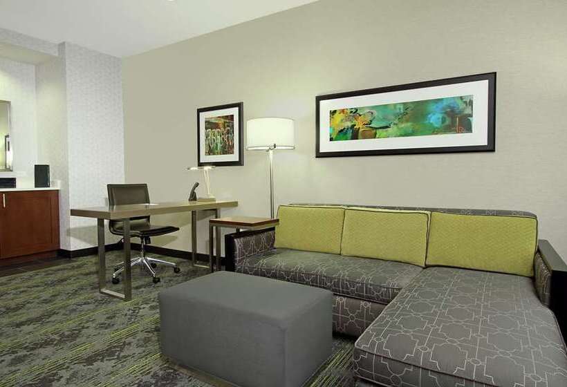 스위트 킹사이즈 침대, Embassy Suites  Boston Logan Airport